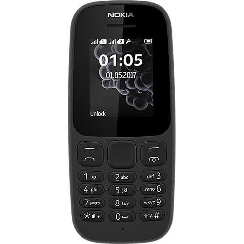 Nokia 105 2017 Dual Sim Unlocked Mobile Phone