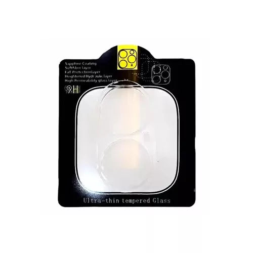 iPhone 16 & 16 Plus 3D Camera Lens & Surround Clear Tempered Glass Protector