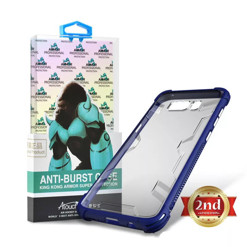 Samsung Galaxy S8 Plus King Kong Armor Shockproof Transparent Back Cover