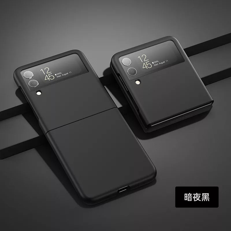Two Piece Soft Feel PC Protective Shell Case For Galaxy Z Flip 3