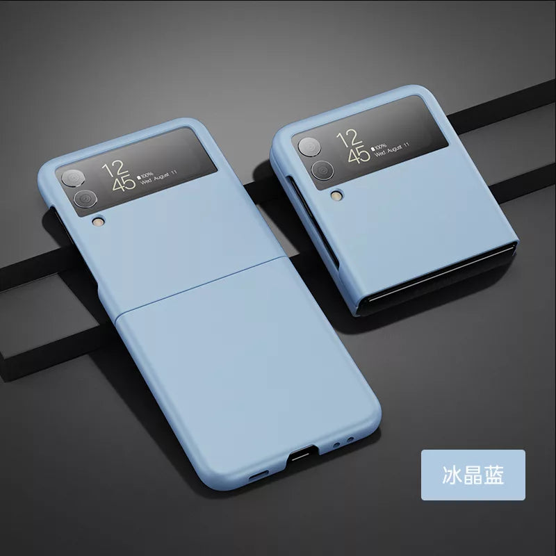 Two Piece Soft Feel PC Protective Shell Case For Galaxy Z Flip 3