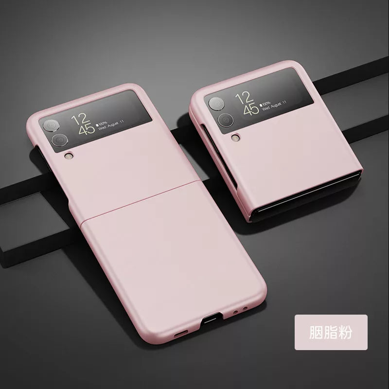 Two Piece Soft Feel PC Protective Shell Case For Galaxy Z Flip 3