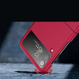 Two Piece Soft Feel PC Protective Shell Case For Galaxy Z Flip 3