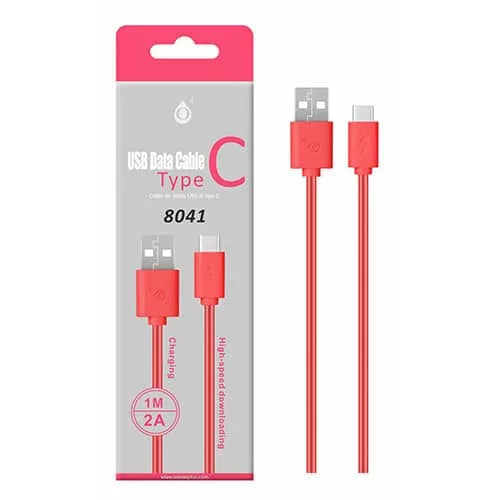Type-C USB 2A Fast Charging 1 Metre Charge / Data Sync Cable – Retail Packed