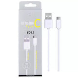 Type-C USB 2A Fast Charging 1 Metre Charge / Data Sync Cable – Retail Packed