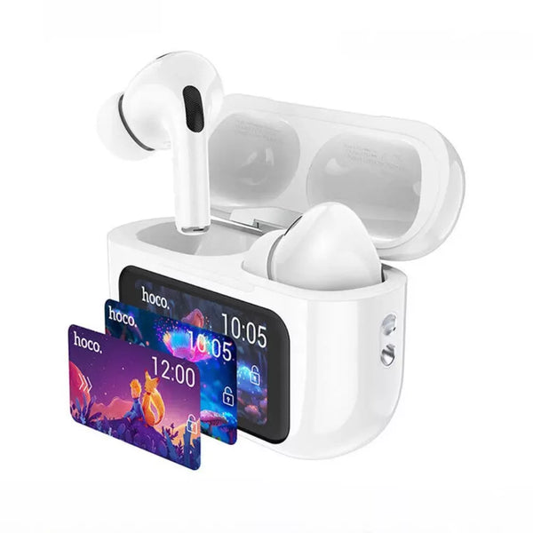 Hoco EW72 ANC TWS Headset Earphones With LCD Color Touchscreen