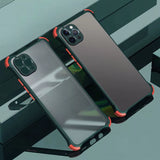 Corner Shockproof Absorbant Matte Finish Raised Camera Area Cover For iPhone 13 Series