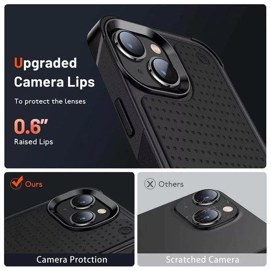 iPhone 15 All Models Heavy Duty Shockproof Dual Layer Case