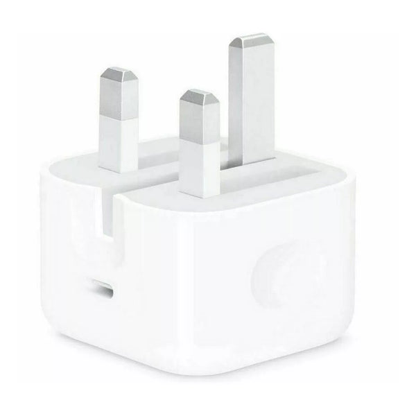 Genuine Apple MHJF3B/A 20W 3 Pin UK USB-C Mains Charger Power Adapter
