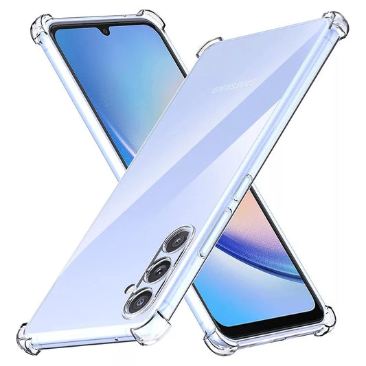 Samsung Galaxy A34 5G Anti-Burst Protective Shockproof Clear TPU Gel Case