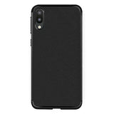 Samsung Galaxy A50 Matte Black Cross Pattern TPU Gel Case