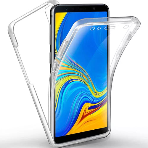 Samsung A750F Galaxy A7 2018 360º PC TPU Full Case With Protective Screen Cover