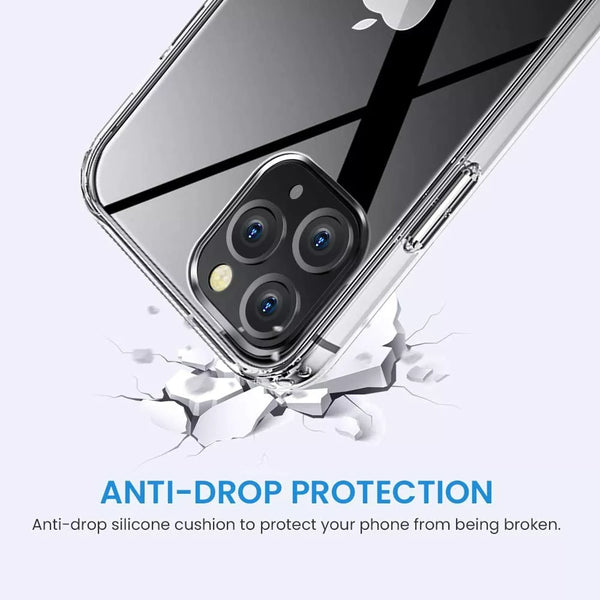iPhone 12 / 12 Pro Crystal Clear Slim Fit Shockproof Anti-Yellowing Case