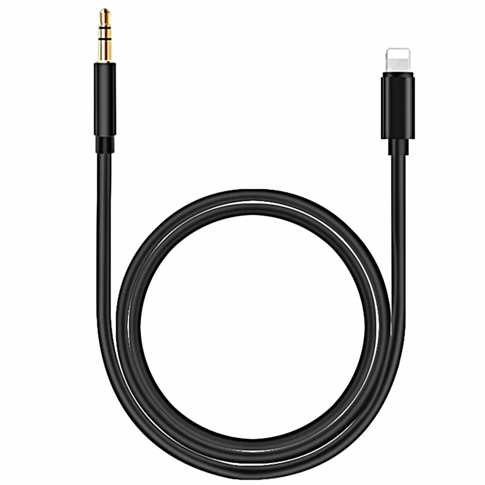 Lightning to 3.5mm Aux Braided Cable For iPhone