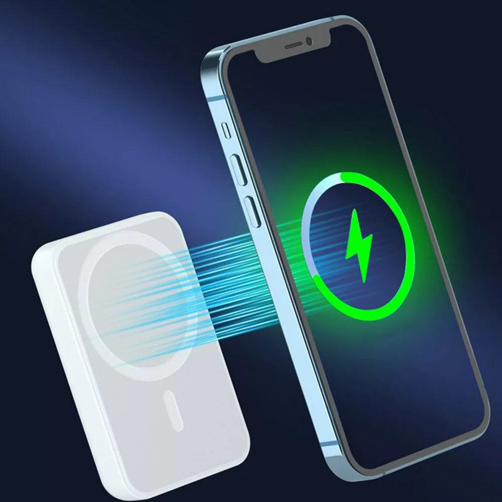 MagSafe Compatible Magnetic 10000mAh Wireless Power Bank