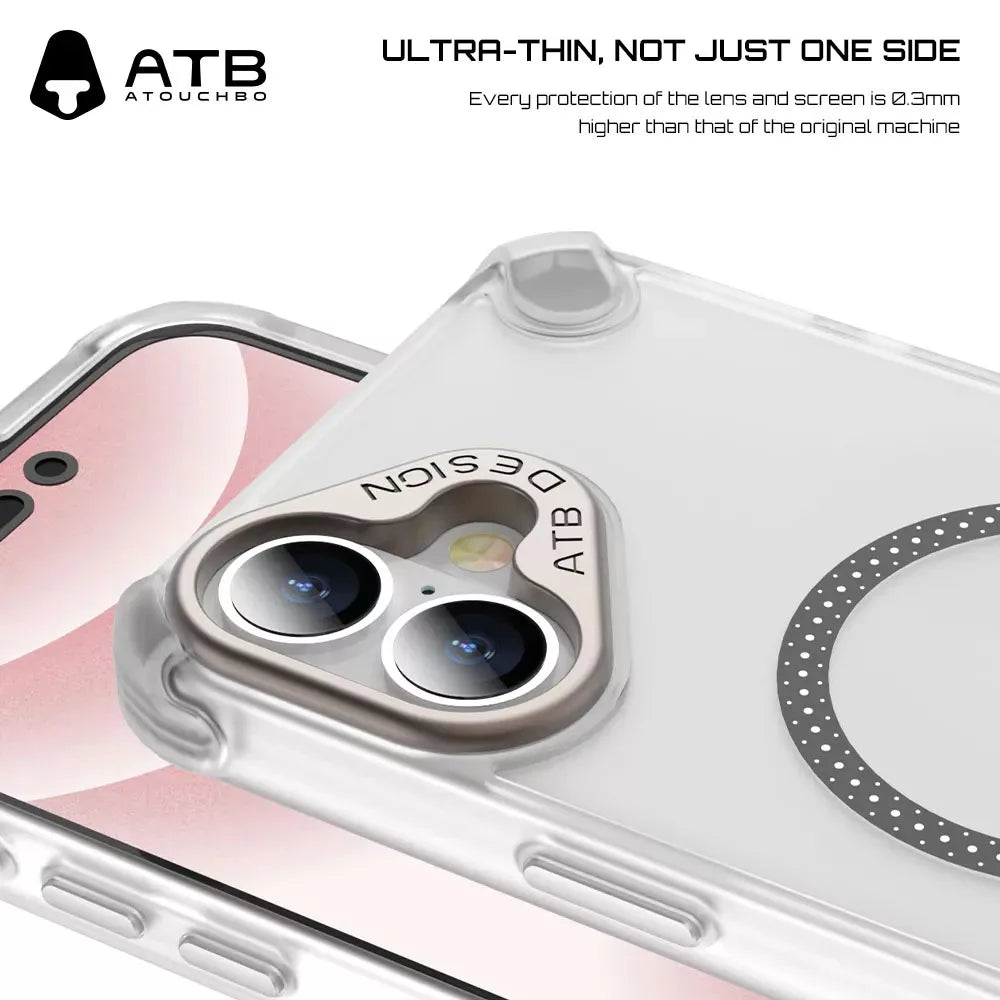 ATB Design MagSafe Anti-Shock Magnetic Charging Case For All iPhone