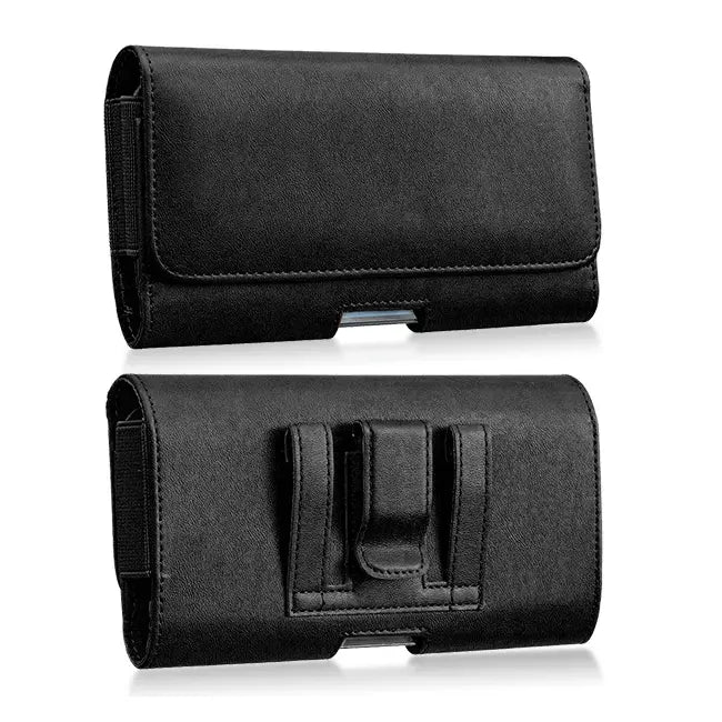 Universal Phone Case / Pouch PU Leather With Waist Belt Clip