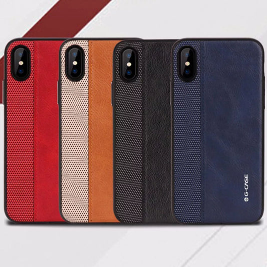 G-Case Earl Series PU Leather Canvas Case - iPhone XS Max