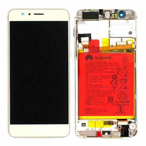 Honor 8 Lite LCD Screen Touch Digitiser With Frame Battery Repair – 14 Day Genuine - Gold