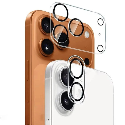 iPhone 17 Series 3D Camera Lens Clear Tempered Glass Protector