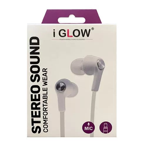iGlow High Quality Stereo In-Ear Handsfree