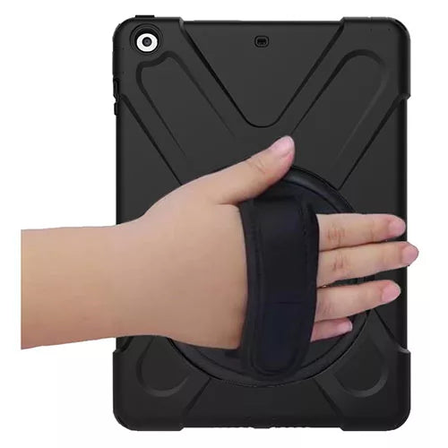 iPad Mini 1/2/3 Heavy Duty Shockproof Case With Swivel Stand & Strap