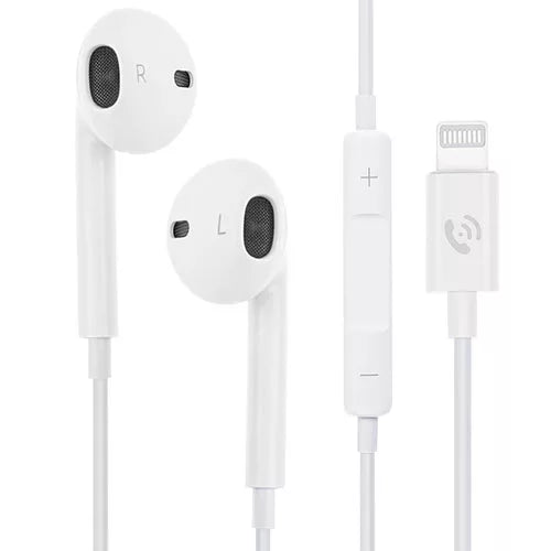 iPhone Lightning Headphone Handsfree Earphone With Mic & Remote
