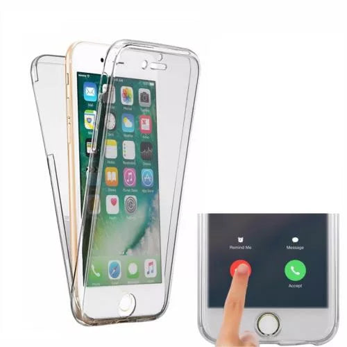 iPhone 7 / 8 / SE 2020 360º PC TPU Full Case With Protective Screen Cover
