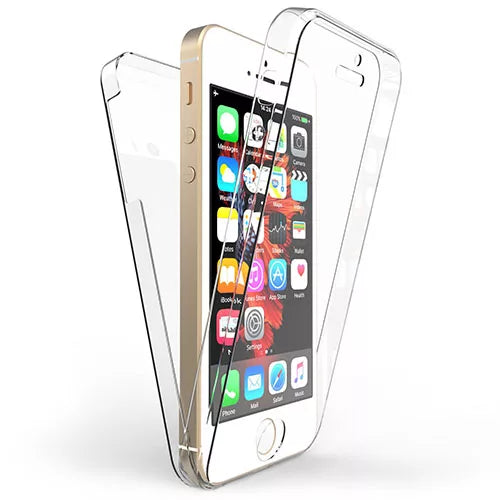 iPhone SE / 5 / 5s 360° Ultra Thin Shockproof TPU Gel Protective Case