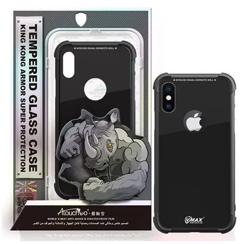 iPhone X King Kong Armor Shockproof Coloured Case - Wireless Charging Compatible