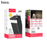 Hoco J86A 50000mAh PD QC3.0 22.5W Super Capacity Power Bank Charger - Black
