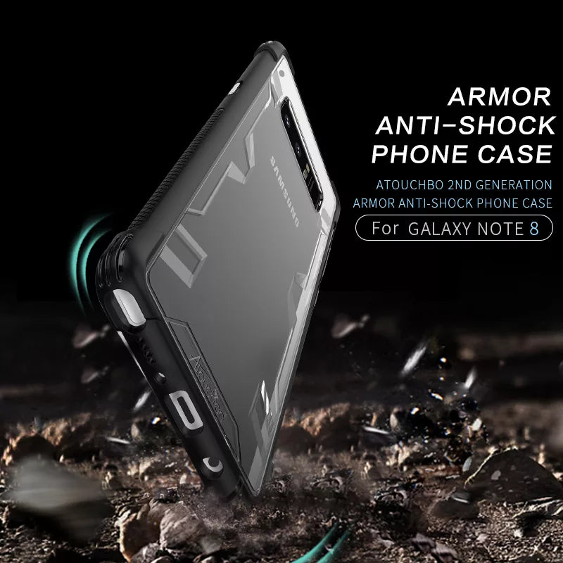 Samsung Galaxy Note 8 King Kong Armor Shockproof Transparent Back Cover