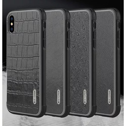 G-Case Monte Carlo Series Genuine Leather Case With Card Slot - iPhone XS Max