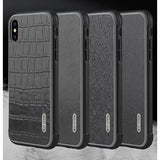 G-Case Monte Carlo Series Genuine Leather Case With Card Slot - iPhone XS Max