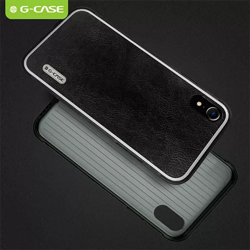 G-Case Monte Carlo Series Genuine Leather Case With Card Slot - iPhone XS Max