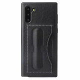 Samsung Galaxy Note 10 PU Leather Back Case With Card Holder & Stand