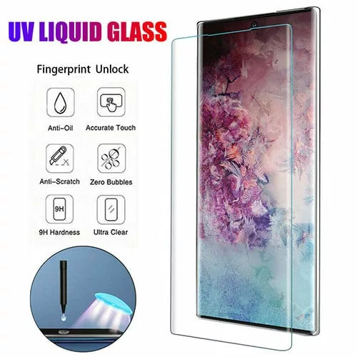 Samsung Galaxy Note 10 Plus Full 5D UV Glue Tempered Glass Screen Protector