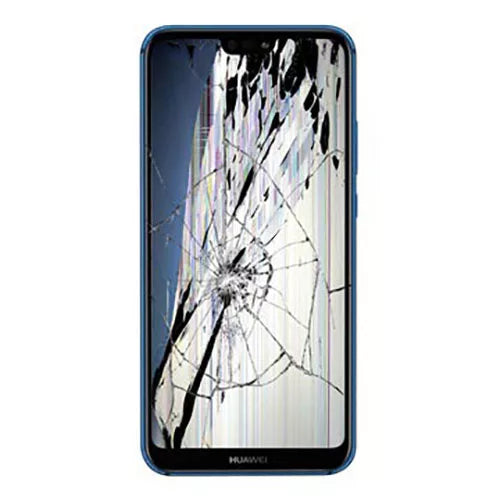 Huawei P20 Lite LCD Screen Touch Digitiser With Frame Repair - Black - Genuine