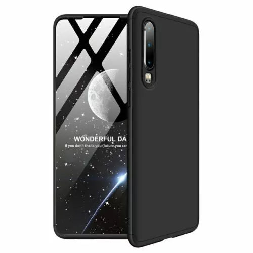 Huawei P30 Thin Black TPU Matte Gel Case