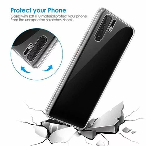 Huawei P30 Pro Ultra Thin Clear TPU Gel Case