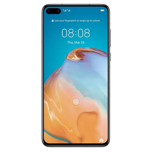 Huawei P40 LCD Screen Touch Digitiser With Frame Battery - Black