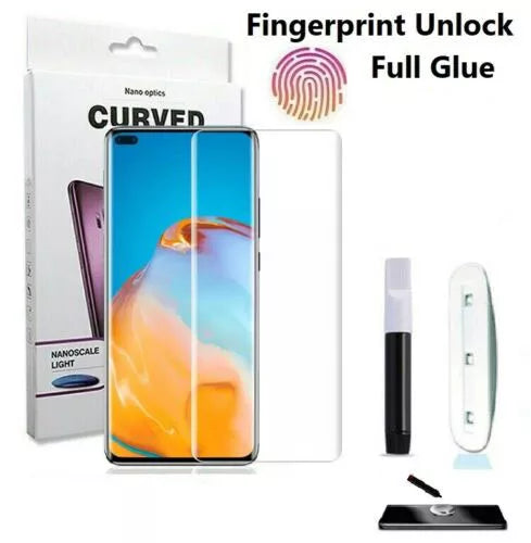 Huawei P40 Pro Full 5D UV Glue Tempered Glass