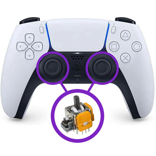 Sony Playstation 5 PS5 Hall Effect Anti Stick Drift Repair Upgrade