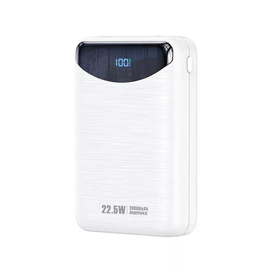 REMAX Ritry II Series RPP-68 22.5W 20000mAh PD + QC Portable Power Bank Charger - White