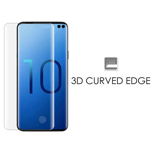Samsung Galaxy S10 Plus Full Curved PET Plastic Screen Protector