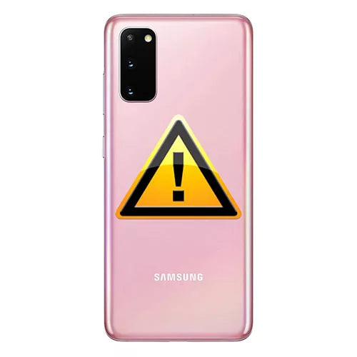 Samsung G980 Galaxy S20 Rear Back Glass / Battery Cover Repair - Pink