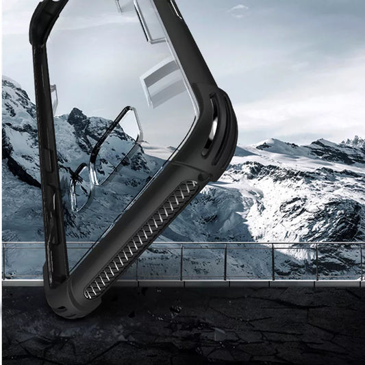 Samsung Galaxy S8 Plus King Kong Armor Shockproof Transparent Back Cover