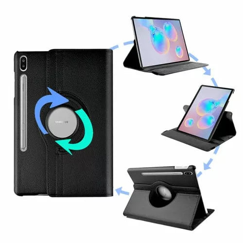 Samsung T860 Galaxy Tab S6 10.5 360 Degree Rotating Smart PU Leather Stand Case / Cover