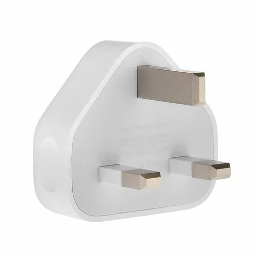 USB Plug / Socket 3 Pin UK 1A Mains Charger For Mobile Phones