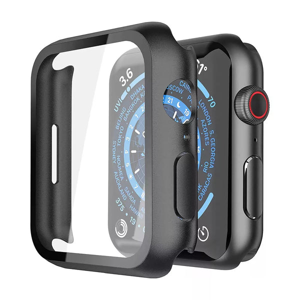 Apple Watch 360 Full Screen Protective Cover Case - Black